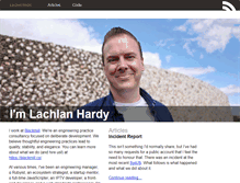 Tablet Screenshot of lachstock.com.au